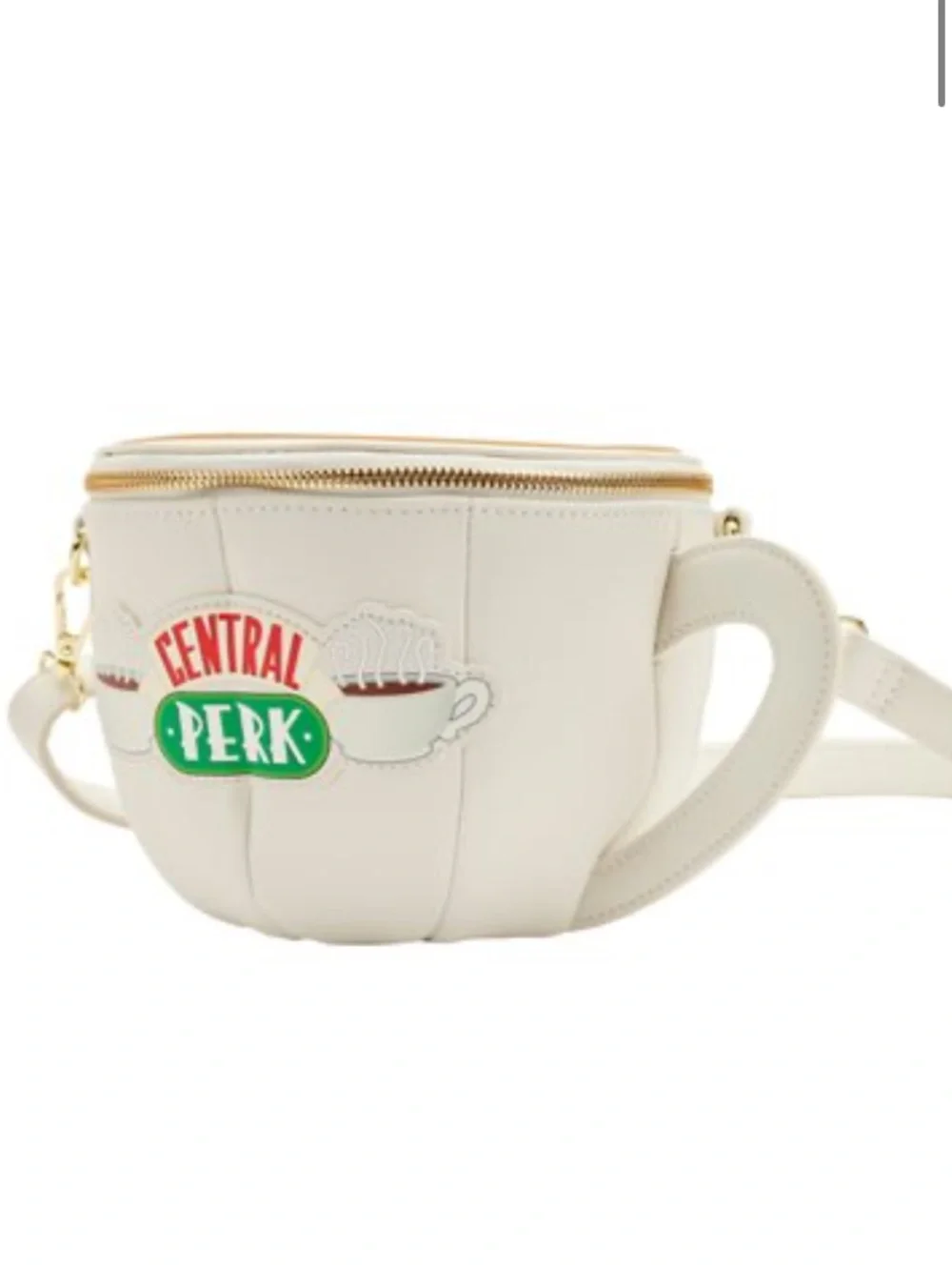 LOUNGEFLY CENTRAL PERK FRIENDS COFFE MUG CROSSBODY  PURSE